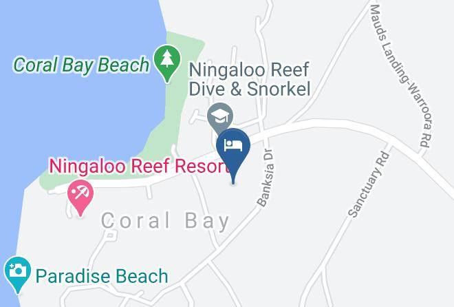 Carnarvon - Ningaloo Coral Bay Bayview Maps