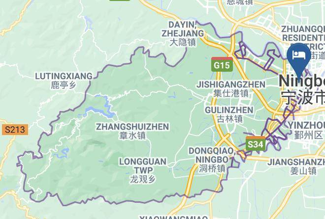 Ningbo - Ningbo Baili Business Hotel Maps