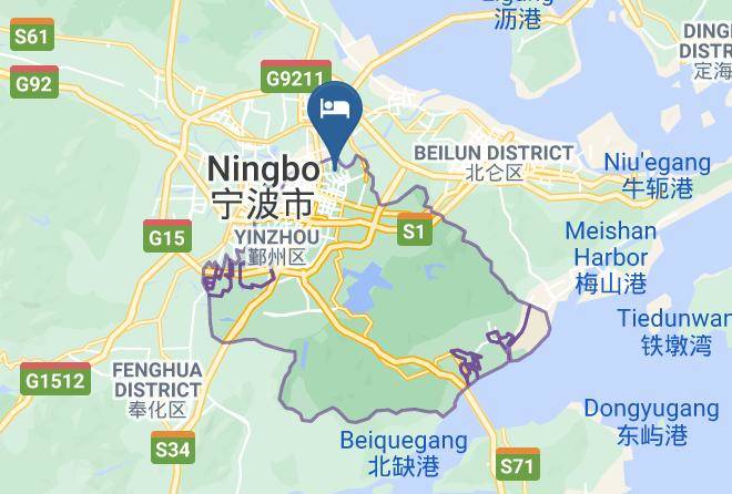 Ningbo - Ningbo Intercontinental Hotels & Resorts Maps