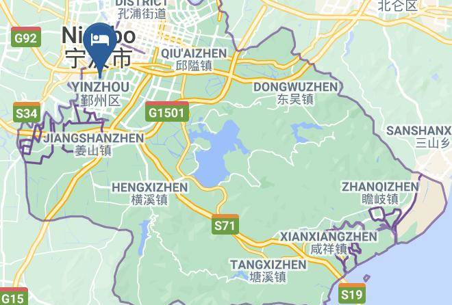 Ningbo - Ningbo Xinyang Hotel Maps