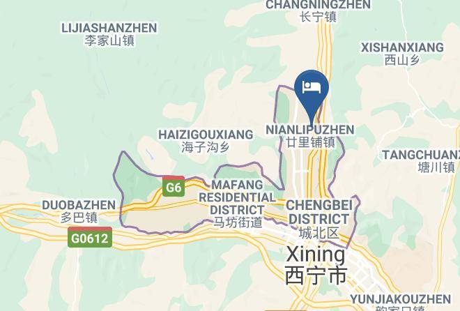 Xining - Ningda Hotel Maps