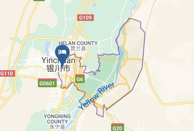 Yinchuan - Ningfeng Hotel Maps