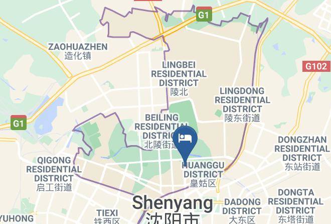 Shenyang - Ningmengcha Express Hotel Maps