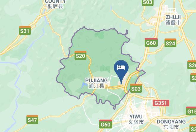 Jinhua - Ningpu Hotel Maps