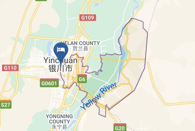 Yinchuan - Ningxia Yuehai Hotel Maps
