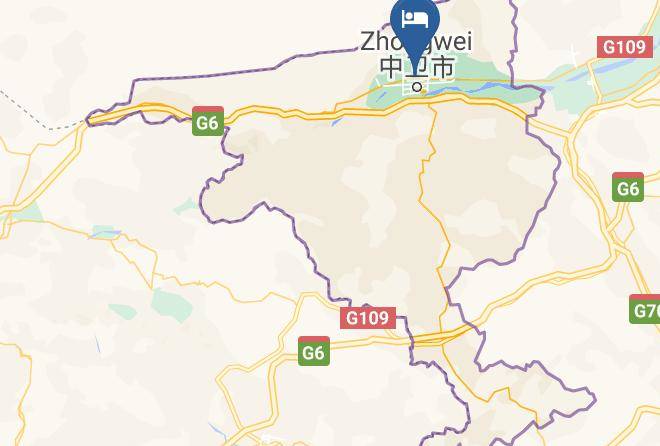 Zhongwei - Ningxia Zhongwei Huanghe Hotel Maps