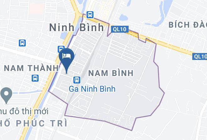 Ninh Binh Friendly Hotel Map