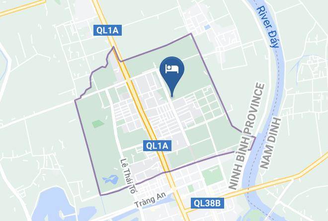 Ninh Binh Tulip Hotel & Restaurant Map