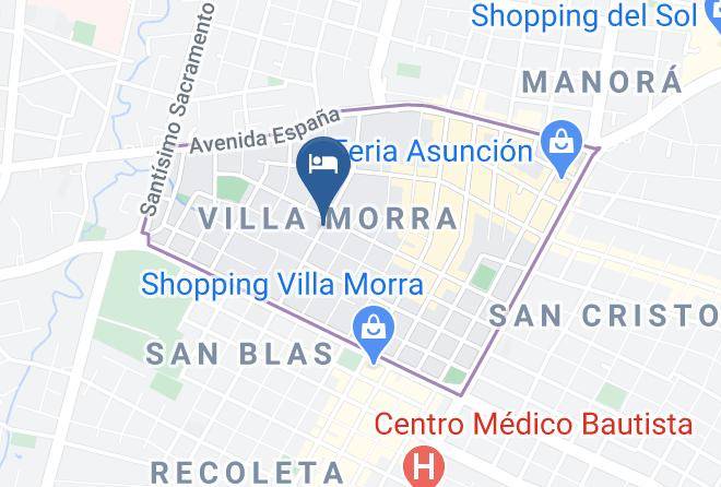Asuncion - Nino Hotel Boutique Maps