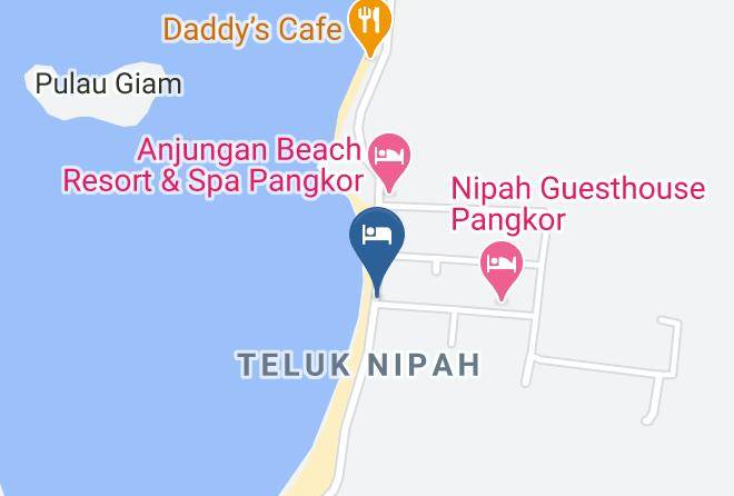 Dinding - Nipah Water Front Beach Resort Maps