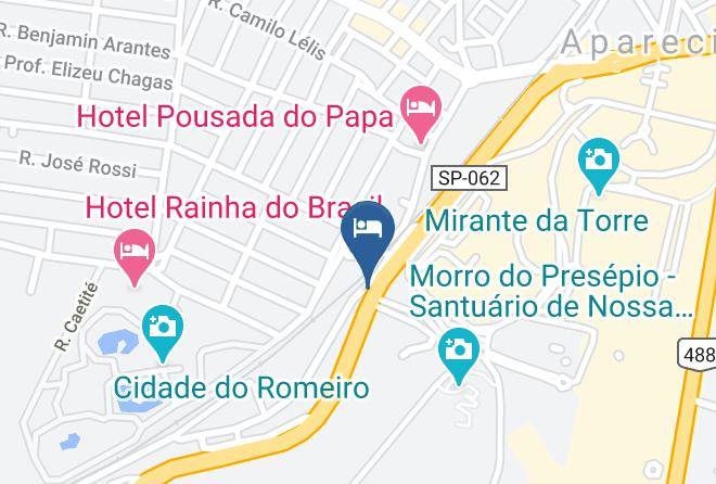 Aparecida - Nippon Palace Hotel Maps