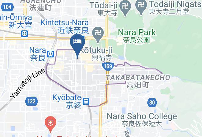 Nara City - Nipponia Hotel Maps