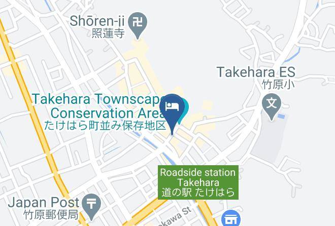 Takehara City - Nipponia Hotel Takehara Saltworks Town Maps