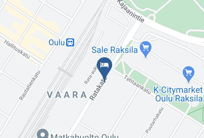 Oulu - Nipu Beside City Center Bus And Train Station Maps