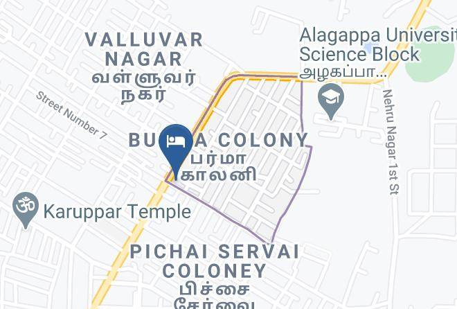 Karaikkudi - Niraj Residency Maps