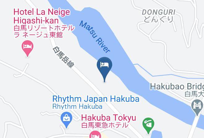 Hakuba Vil Kitaazumi District - Nire No Ki Maps