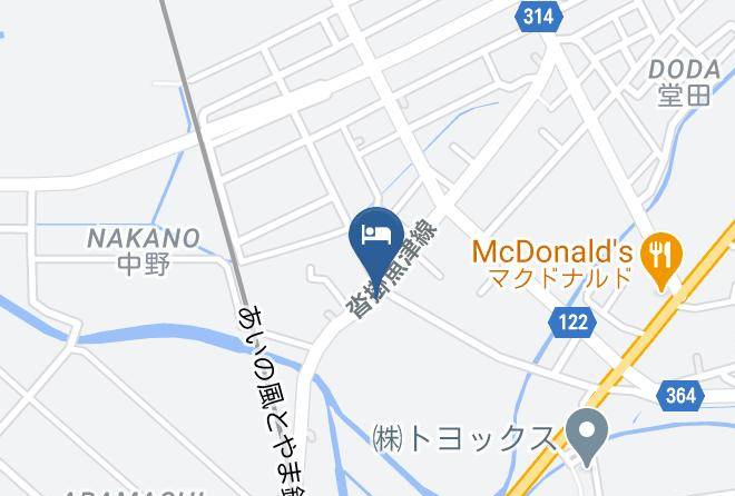 Kurobe City - Nire No Ki Maps