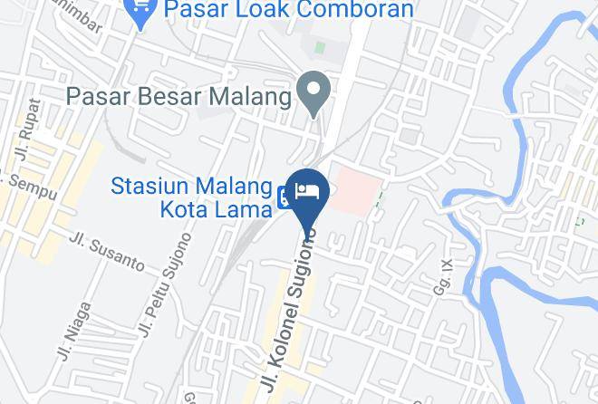 Kota Malang - Votel Nirmala Hotel Malang Maps