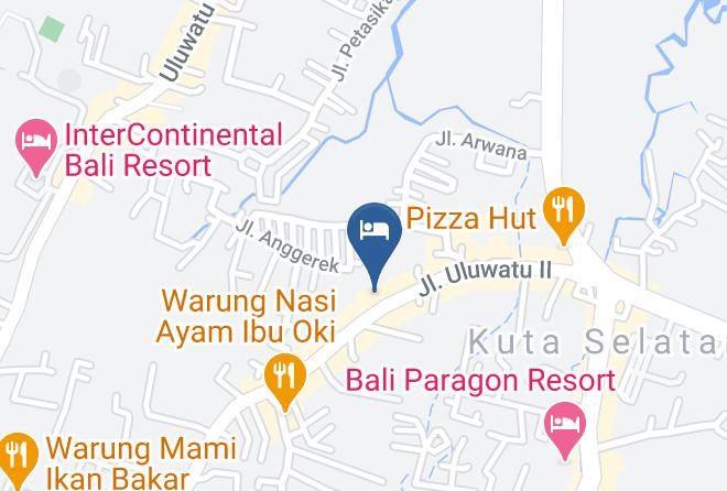 Badung Regency - Nirmala Hotel Resort Maps