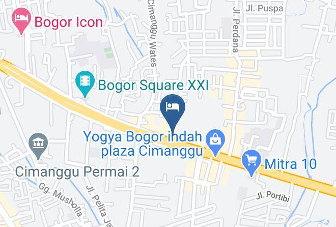 Kota Bogor - Nirmala Resort Maps
