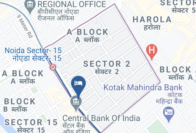 Noida - Nirula's Hotel Maps