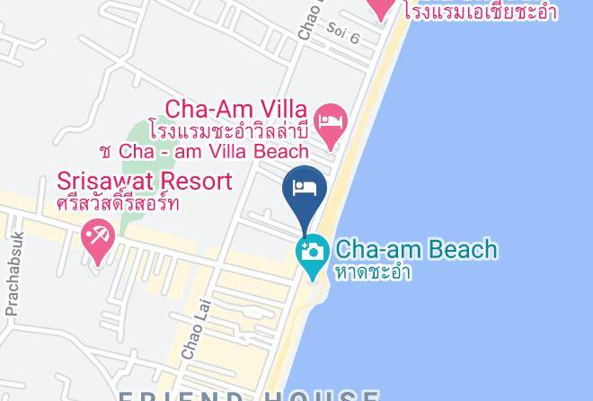 Amphoe Cha Am - Nirundorn Resort Maps