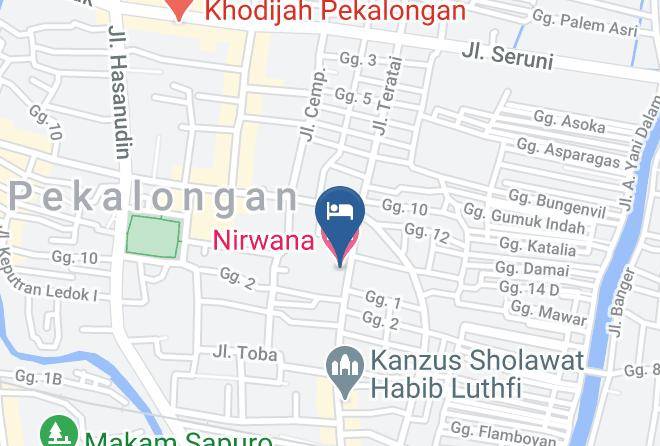 Kota Pekalongan - Nirwana Hotel Maps