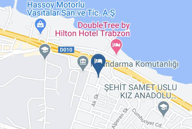 Akcaabat - Nisa Pansiyon Maps