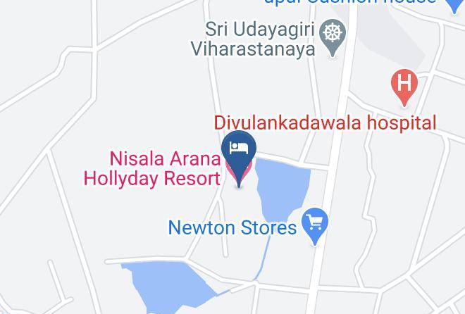 Anuradhapura - Nisala Arana Hollyday Resort Maps