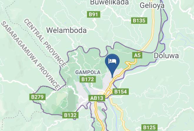Kandy - Nisala Rest Hotel & Wedding Hall Maps