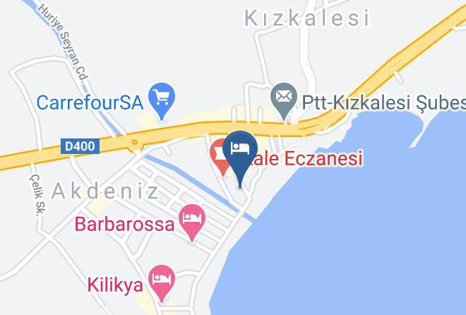 Erdemli - Nisan Hill Hotel Maps