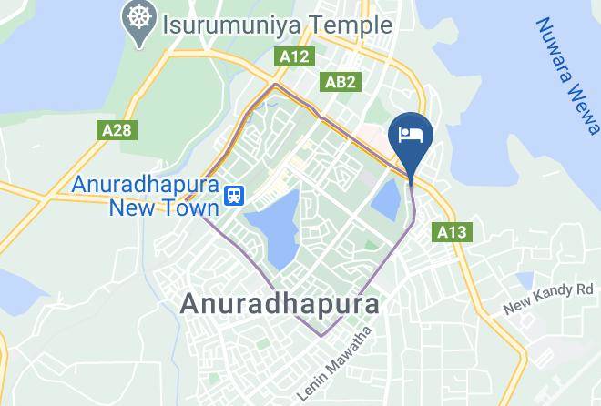 Anuradhapura - Nisansala Holiday Resort Maps