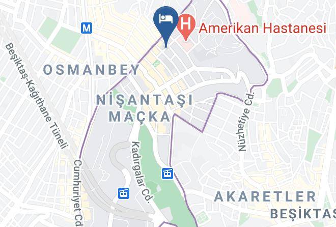 Sisli - Nisantasi Time Hotel Maps