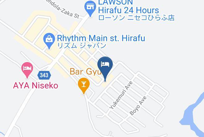 Kutchan Townabuta District - Niseko Grandpapa Lodge Accommodation Maps