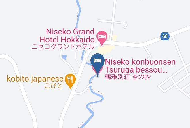Niseko Townabuta District - Niseko Konbu Onsen Tsuruga Besso Moku No Sho Maps