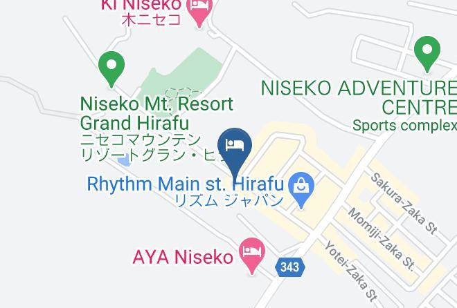 Kutchan Townabuta District - Niseko Park Hotel Maps