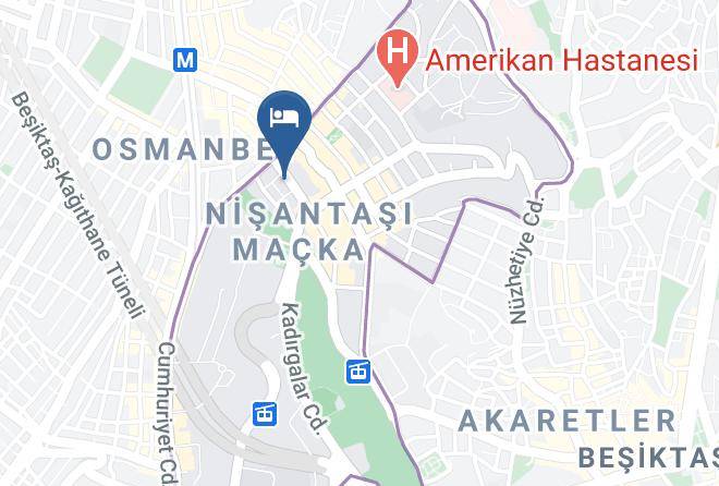Sisli - Glens Palas Istanbul Maps