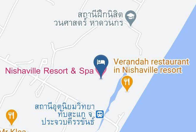 Amphoe Thap Sakae - Nishaville Resort & Spa Maps