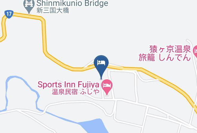 Minakami Towntone District - Nishiharaya Maps