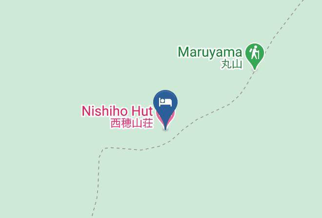 Nishiho Hut Map