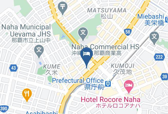 Naha City - Nishitetsu Resort Inn Naha Maps
