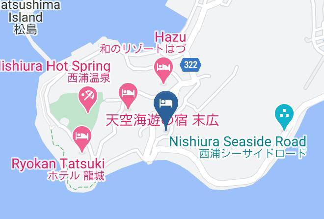 Gamagori City - Nishiura Grand Hotel Kikkei Maps