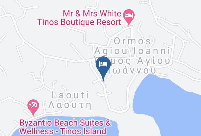 Tinos - Nisiotiko Spiti Tinos Maps