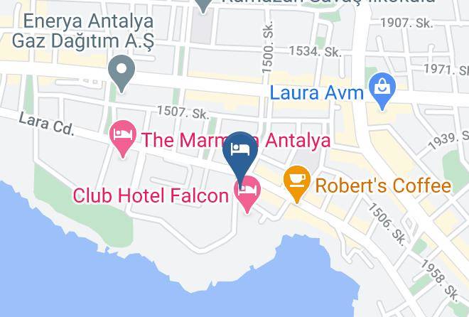 Muratpasa - Niss Boutique Hotel Maps