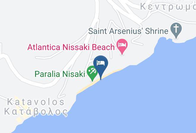 Kerkira - Nissaki Bay Maps