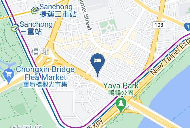 Sanchong District - Nisus Hotel Maps