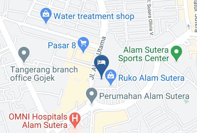 Kota Tangerang Selatan - Nite & Day Residence Alam Sutera Maps