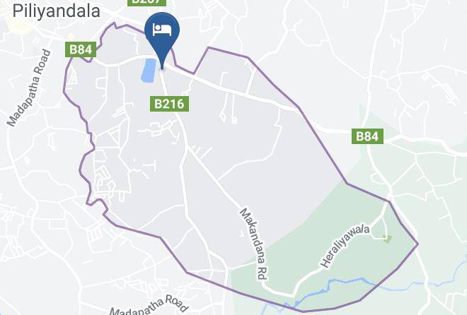 Colombo - Nithila Inn Maps