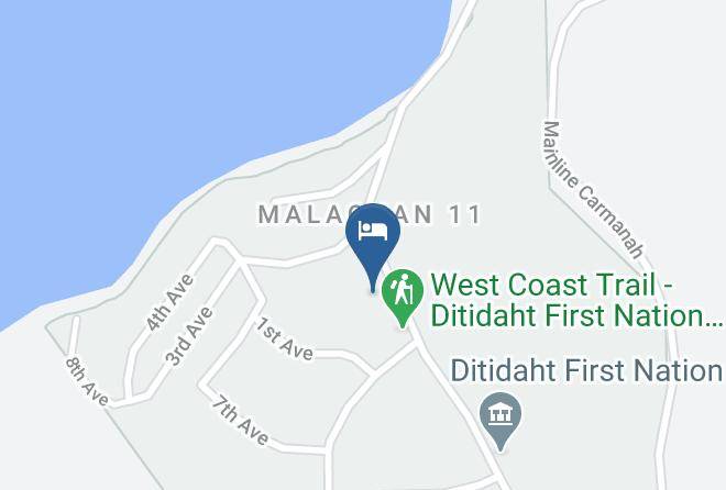 Cowichan Valley - Nitinat Lake Motel Maps