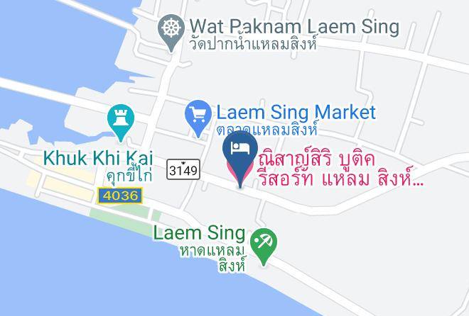 Nitsasiri Boutique Resort Laemsing Chanthaburi Map